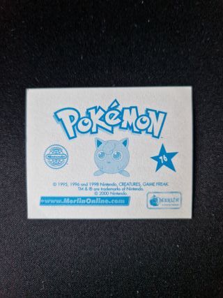 Lote stickers Pokémon serie Merlin