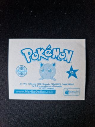 Lote stickers Pokémon serie Merlin