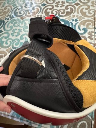 Casco Moto BHR Rojo y Blanco