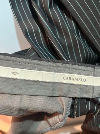 Traje Caramelo Marrón Talla 52 Nuevo