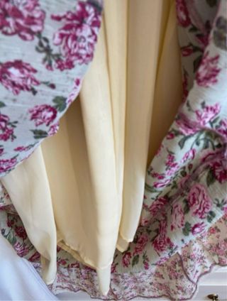 Vestido largo Zara floral