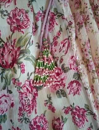 Vestido largo Zara floral