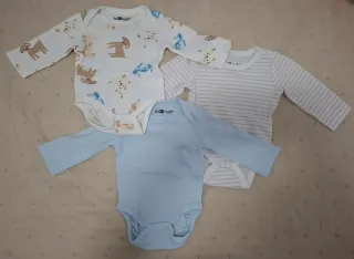 Lote de 13 Bodys de bebé, 0-3 Meses.