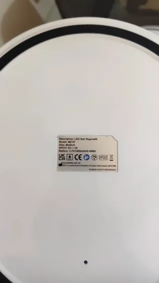 Casco Currentbody LED Crecimiento Cabello