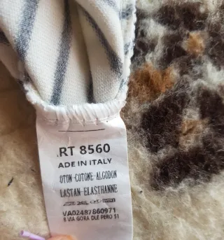 Conjunto Verano Rayas Gris y Blanco