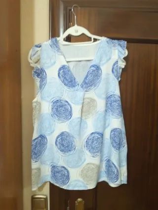 Camiseta sin mangas, talla L