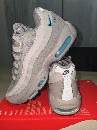 Nike Air Max 95 Hombre Gris y Azul
