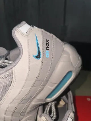 Nike Air Max 95 Hombre Gris y Azul