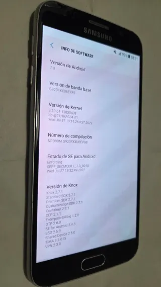 Samsung Galaxy S6 Negro