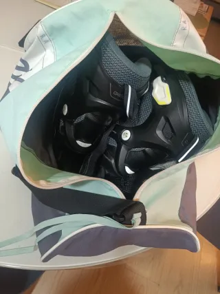 Patines en línea y protecciones