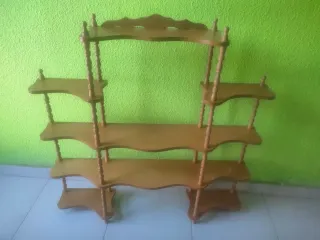 Estantería de pino con 4 niveles