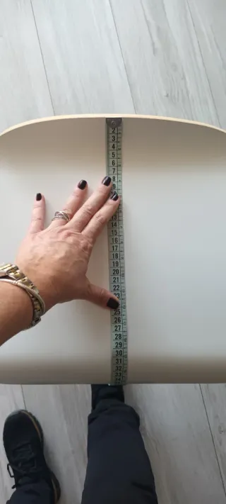 Dos Taburetes alto plegable Ikea blanco