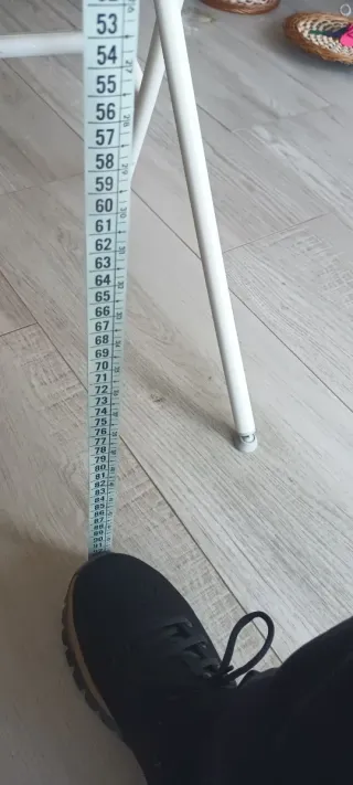 Dos Taburetes alto plegable Ikea blanco