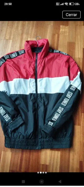 Chaqueta Bomber Bershka Chico