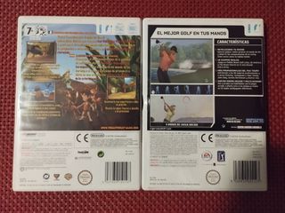 2 Juegos Wii: The Ant Bully y Tiger Woods PGA Tour