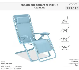 2 Sdraio Arancio DGSUMMER