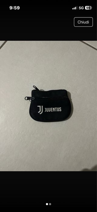 Portamonete Juventus nero