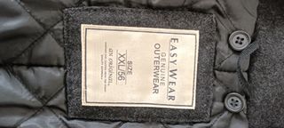 Chaqueta negra para hombre