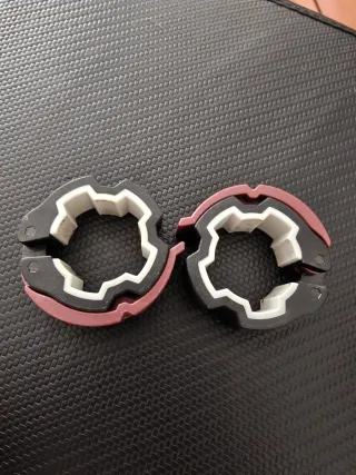 Barra de gimnasio cromada