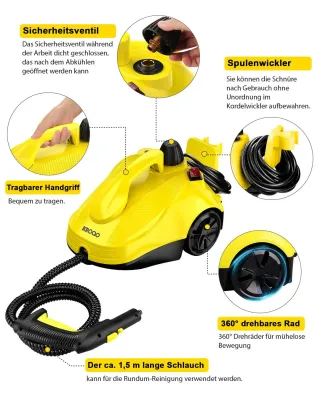 Limpiador a Vapor Kroqo