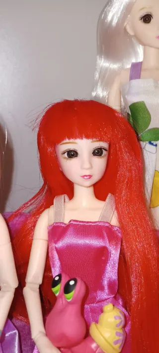 4 Muñecas + 4 Littlest Pet Shop