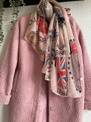 Abrigo rosa