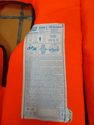 Chalecos salvavidas naranja Plastimo