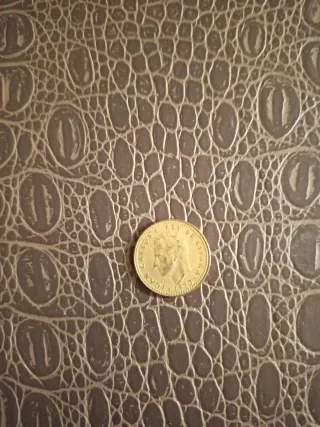 Moneda 1 pts España Juan Carlos I año 1980