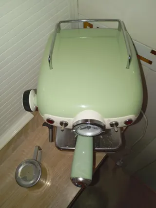 Cafetera Espresso, Verde Vintage