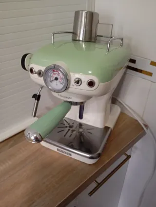 Cafetera Espresso, Verde Vintage