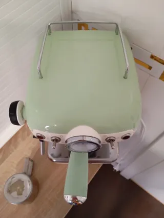 Cafetera Espresso, Verde Vintage