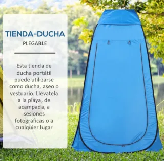Tienda Baño Portátil ducha inodoro camping Nueva