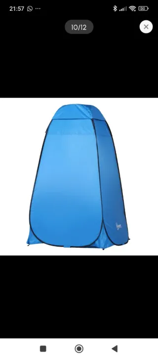 Tienda Baño Portátil ducha inodoro camping Nueva