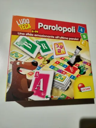 Gioco da tavolo Parolopoli Lisciani