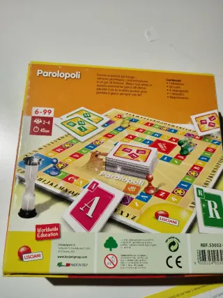 Gioco da tavolo Parolopoli Lisciani