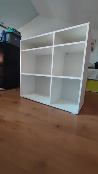 Estantería Ikea Vihalsbaldas blanca