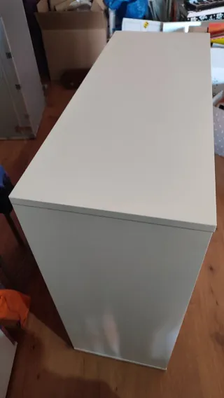 Estantería Ikea Vihalsbaldas blanca