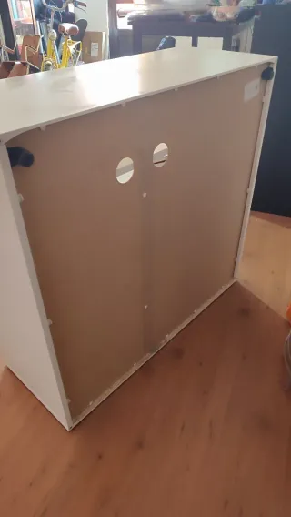 Estantería Ikea Vihalsbaldas blanca