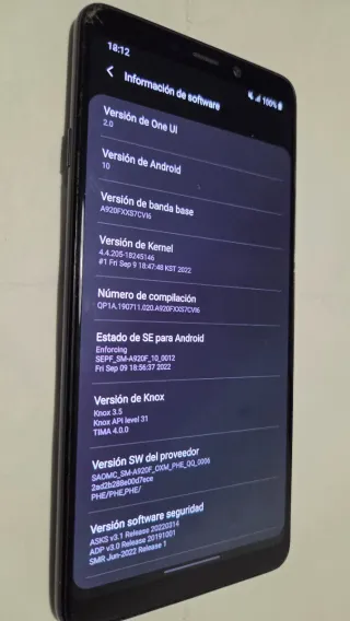 Samsung Galaxy A9 (2018) Negro