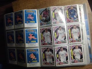 ÁLBUM ARCHIVADOR ADRENALYN 2014-15 + 413 CARTAS