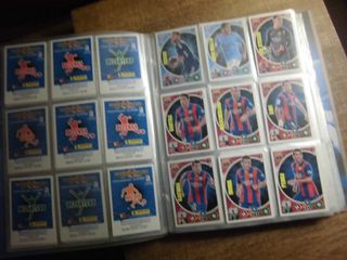 ÁLBUM ARCHIVADOR ADRENALYN 2014-15 + 413 CARTAS