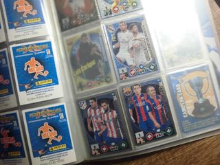 ÁLBUM ARCHIVADOR ADRENALYN 2014-15 + 413 CARTAS