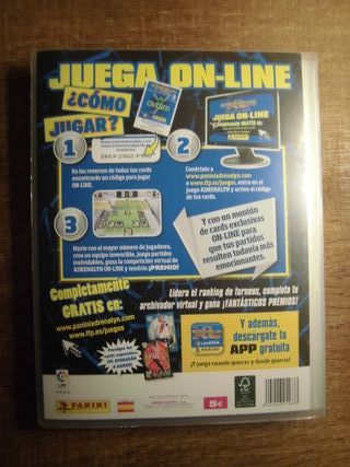 ÁLBUM ARCHIVADOR ADRENALYN 2014-15 + 413 CARTAS