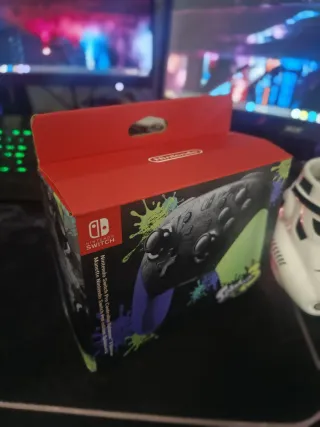 Mando Nintendo Switch Pro Splatoon 3