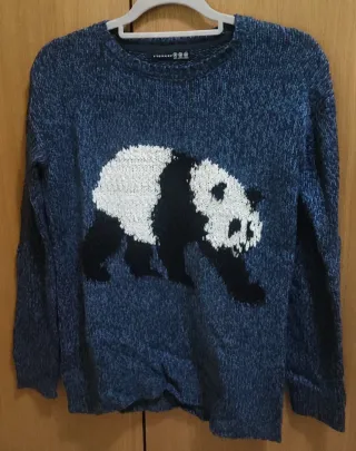 Jersey Atmosphere Panda Azul Talla M