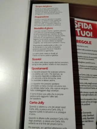 Sfida i Tuoi - Gioco da Tavolo
