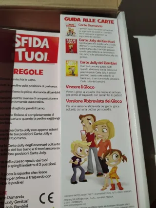 Sfida i Tuoi - Gioco da Tavolo