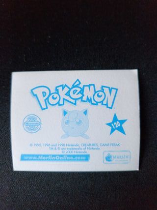 Lote Stickers Pokémon Serie Merlin