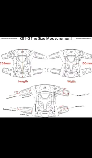 Rodilleras Moto Cuirassier Enduro Motocross