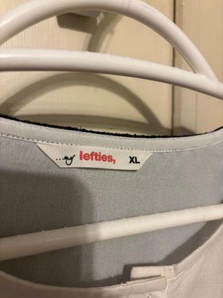 Camisa blanca Lefties talla XL